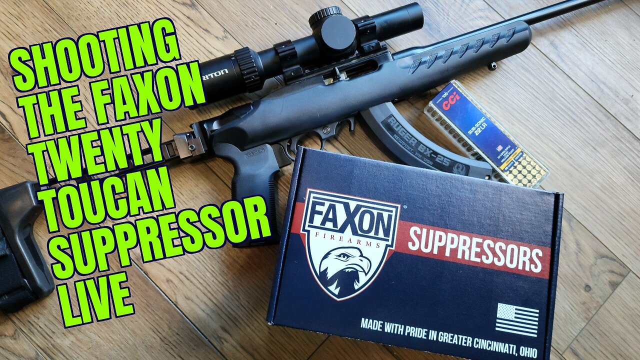 Shooting the Faxon TWENTY TOUCAN Live!
