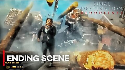Final Destination: Bloodlines (2025) | Train Crash Ending Scene | Horror Movie Clip HD