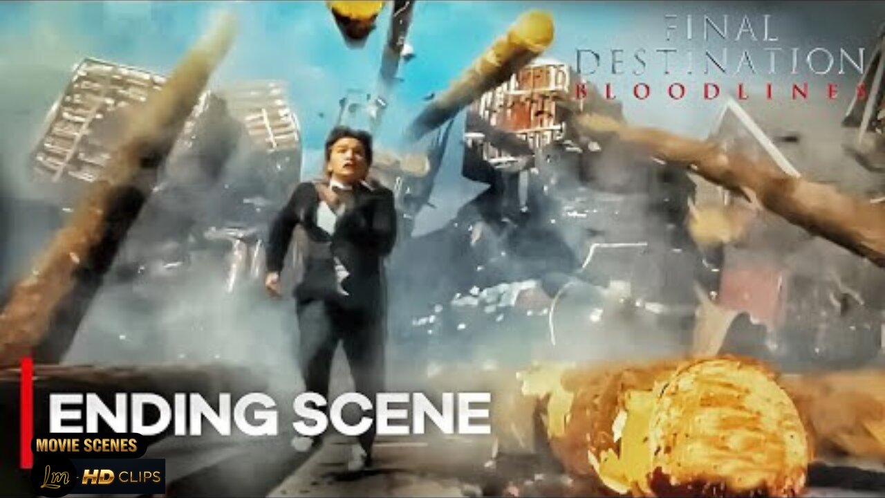 Final Destination: Bloodlines (2025) | Train Crash Ending Scene | Horror Movie Clip HD