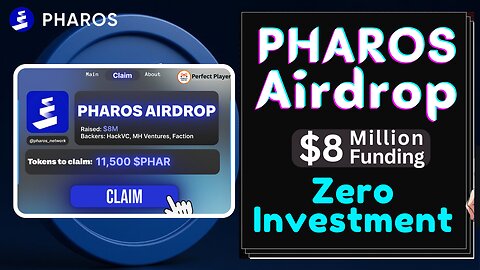 👻 Pharos Network Testnet Airdrop Free to Join with Raised $8 Million || Layer 1 Blockchain Project