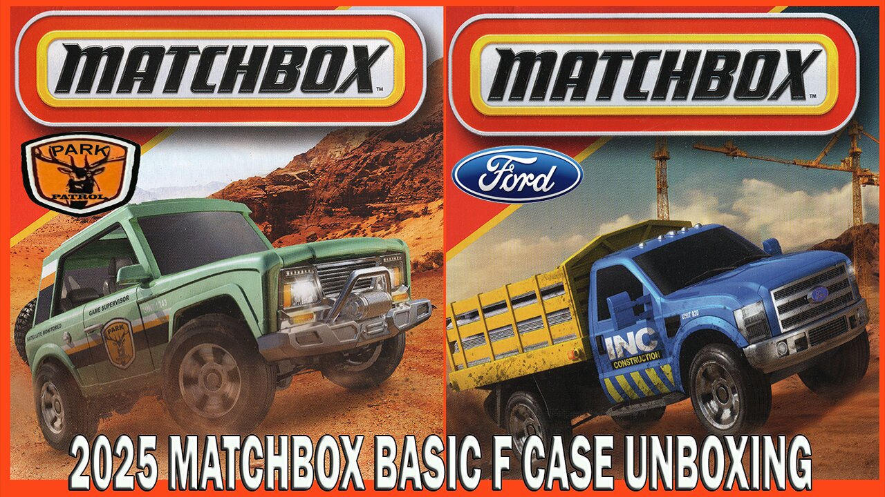 UNBOXING MATCHBOX 2025 BASICS F CASE
