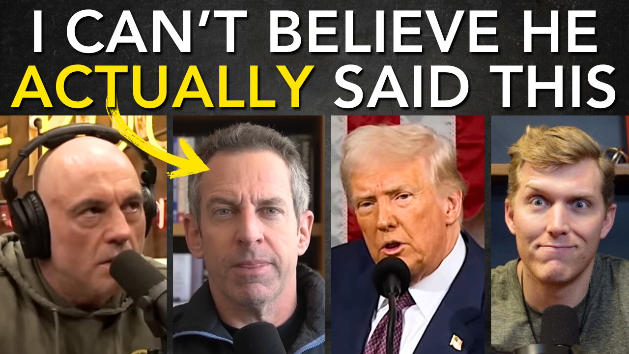 Sam Harris UNDER FIRE For SLANDERING Trump and Joe Rogan