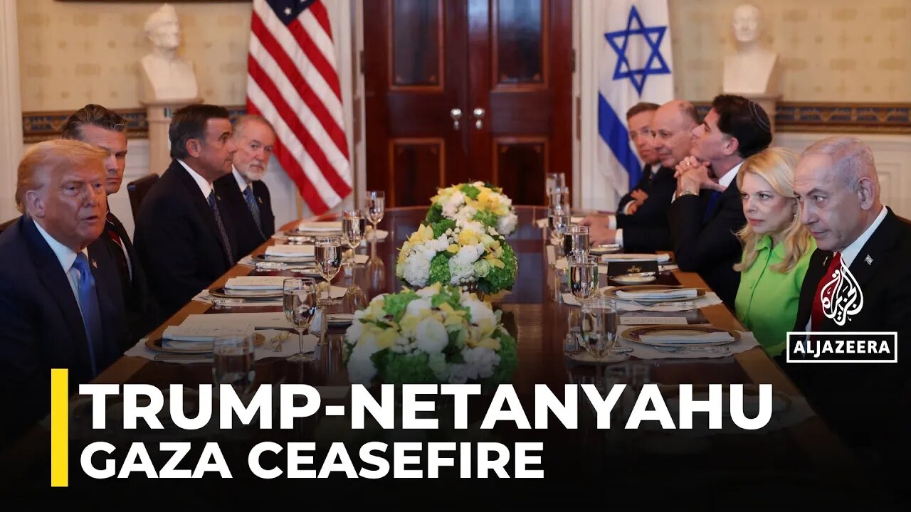 Trump and Netanyahu discuss Gaza ceasefire
