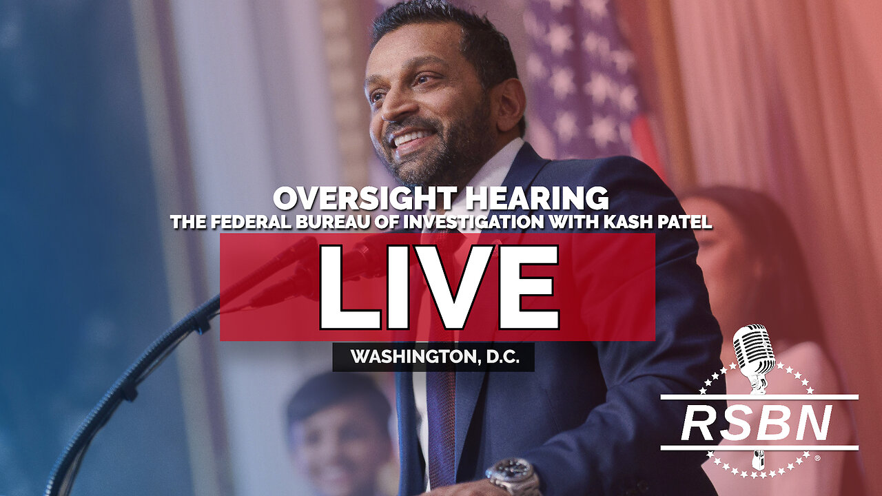 LIVE: Oversight Hearing of the Federal Bureau of Investigation With Kash Patel - 9/16/25 2025-09-16 14:36