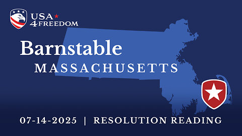 USA Resoltion Barnstable, MA 7-15-25