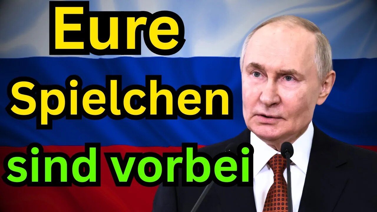 "ES KANN SO EINFACH SEIN" 🥔🪠🧠👉Putin macht eine harte und saftige Ansage...