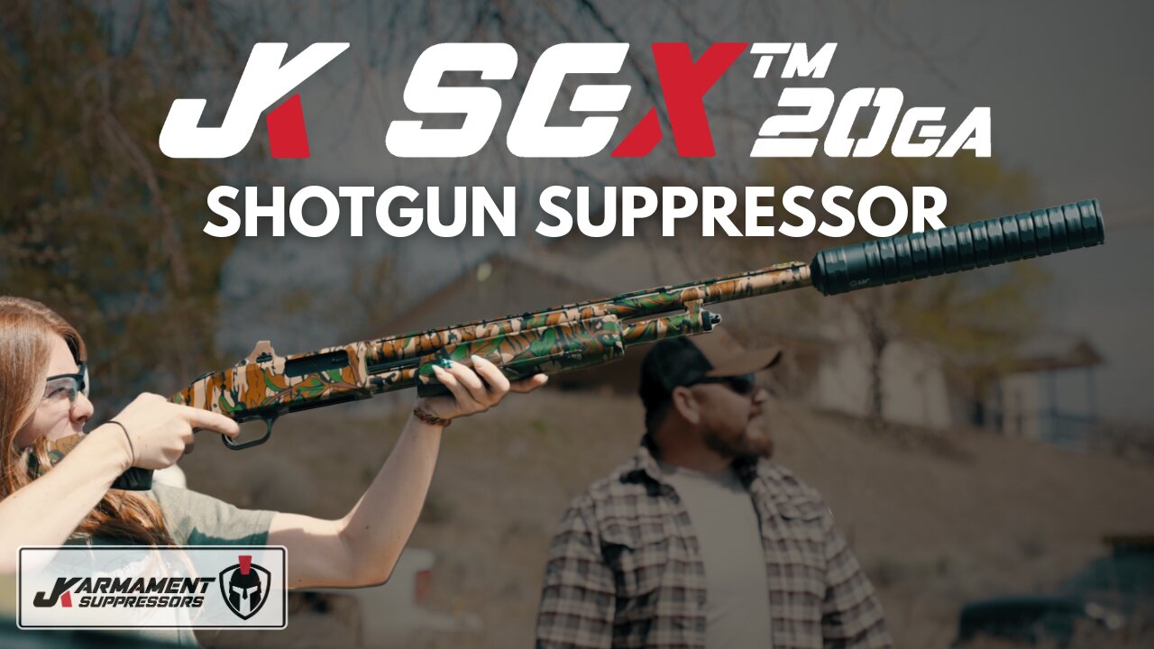 The JK SGX 20-Gauge Shotgun Suppressor!