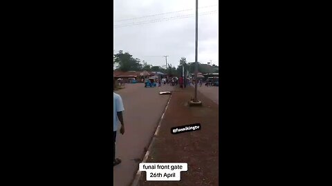 FUNAI front gate 26th April
