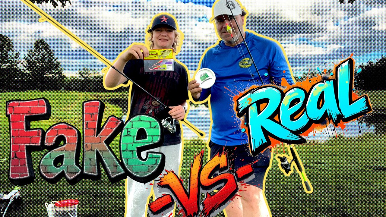Plastic Baits vs Fresh Baits which will win in the battle of the small ponds