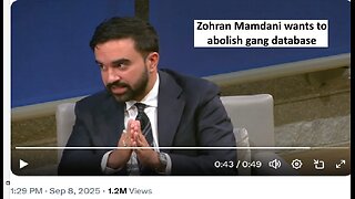 Zohran Mamdani wants to abolish gang database