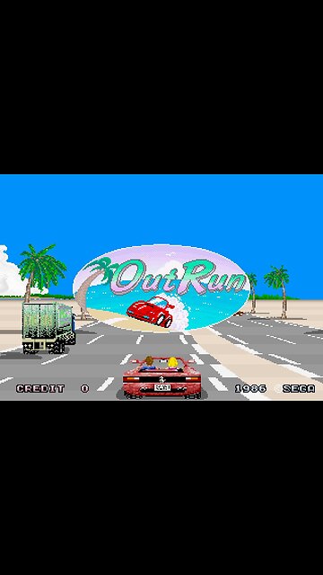 Outrun Arcade Game