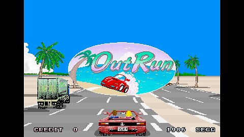 Outrun Arcade Game