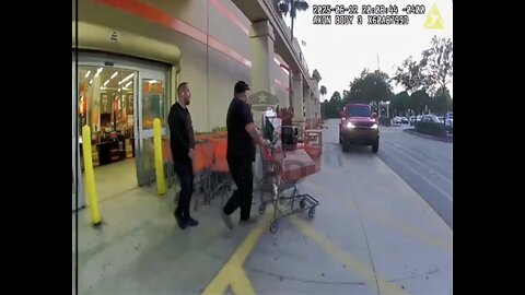 Police Catch Man at Home Depot After $1200 Theft Spree #shoplifting #japd