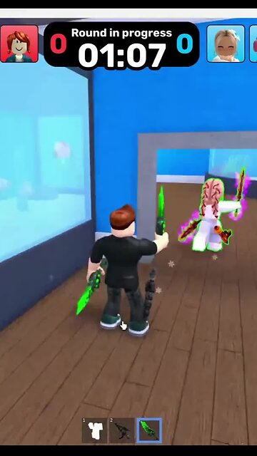 Roblox - JDV + Gamer Girl BFF's - M vs. Sheriffs - RD 1