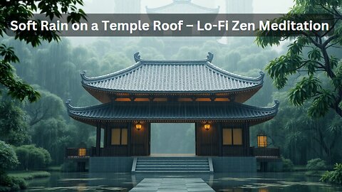 Soft Rain on a Temple Roof – Lo-Fi Zen Meditation