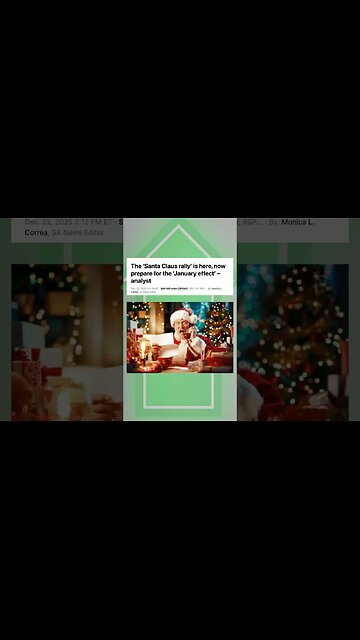 Bitcoin’s Santa Rally Window Is OPEN 👀🔥