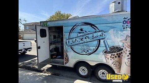 2020 Freedom 8.5' x 16' Food and Beverage Concession Trailer | CA HUD Insignia
