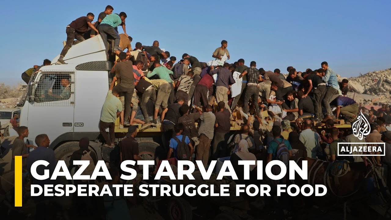 Desperate Struggle for Food in Gaza