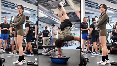 🔥 Scaring People In The Gym With Calisthenics #134