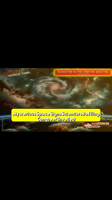 Mysterious Space Signs: Scientists' Baffling Conquest Unveiled! #SpaceMystery #Cosmos...