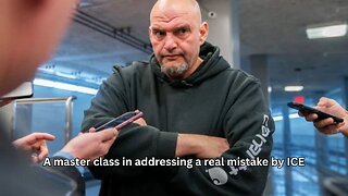 Sen Fetterman shows there is one Democrat working to help a hero not needing ICE heat