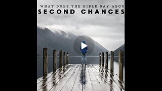 God's comeback ~ Second chances! Get ready for it!
