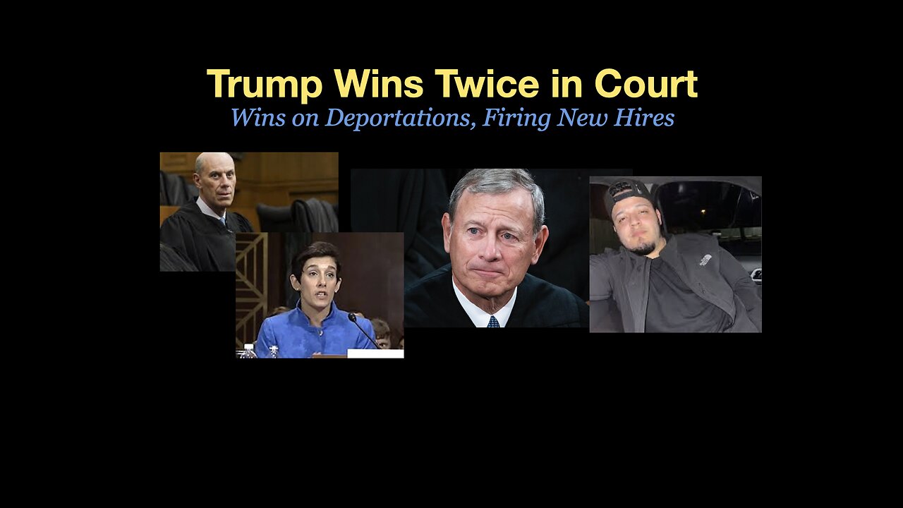 Trump Wins Twice in Court