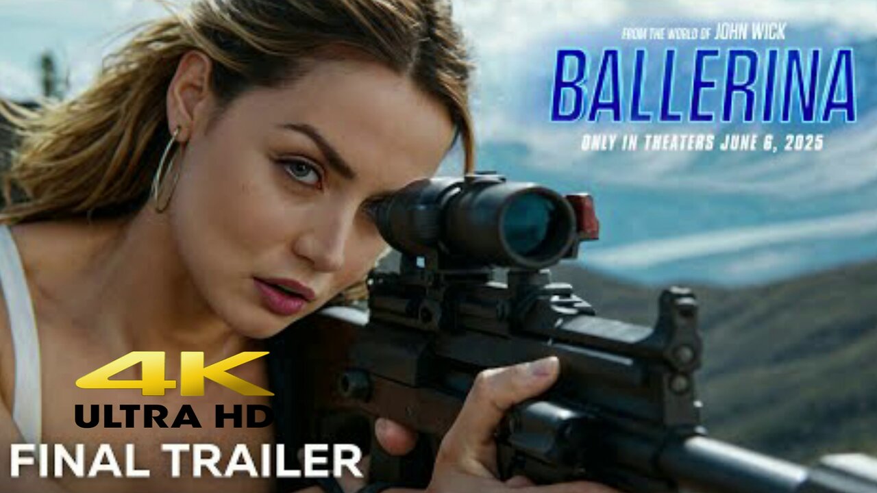Ballerina - Final Trailer (2025) Keanu Reeves, Ana de Armas (4K)