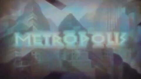 A movie about a big city from 1927 - We are living this nightmare..