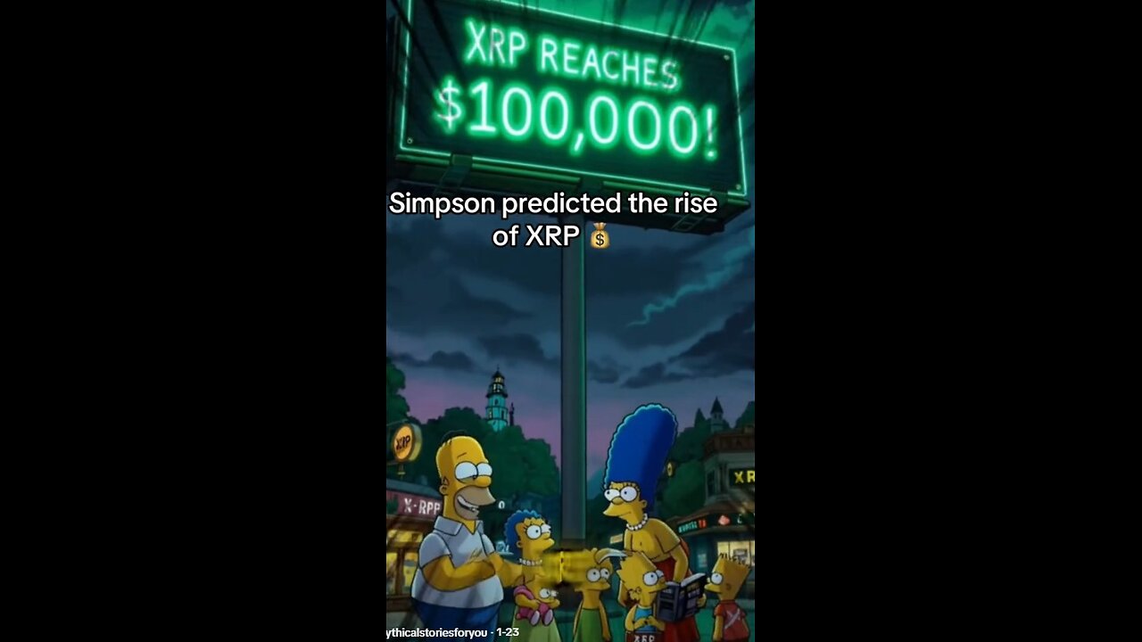 Did the Simpsons just predict something about XRP and BTC?