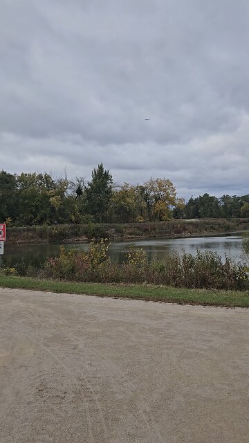 A View of Autumn from Stonewort Pond's Southern Shore