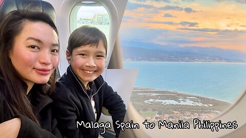 Malaga Spain to Manila Philippines Flight