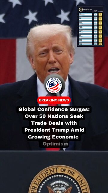 50 Nations Agree to Trade Deal with President Trump