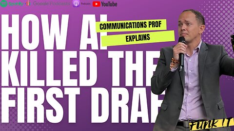 AI, Ghostwriting & the Death of the First Draft