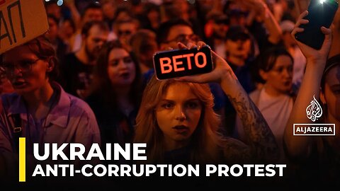 Protesters in Ukraine denounce law curbing anticorruption agencies