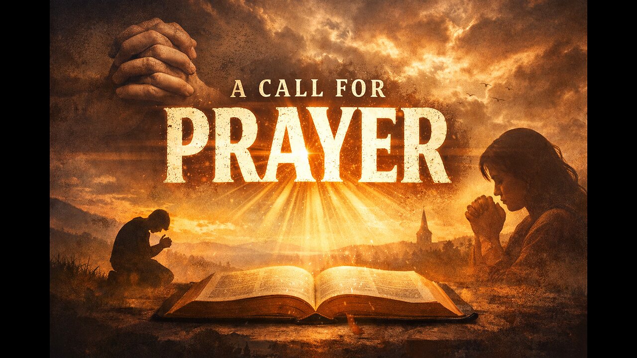 A Call to Prayer - January 25th, 2026