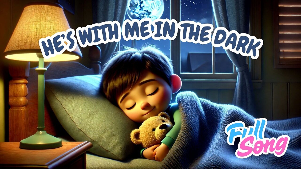 He’s With Me in the Dark 🌙 | Gospel Song About God’s Presence at Night
