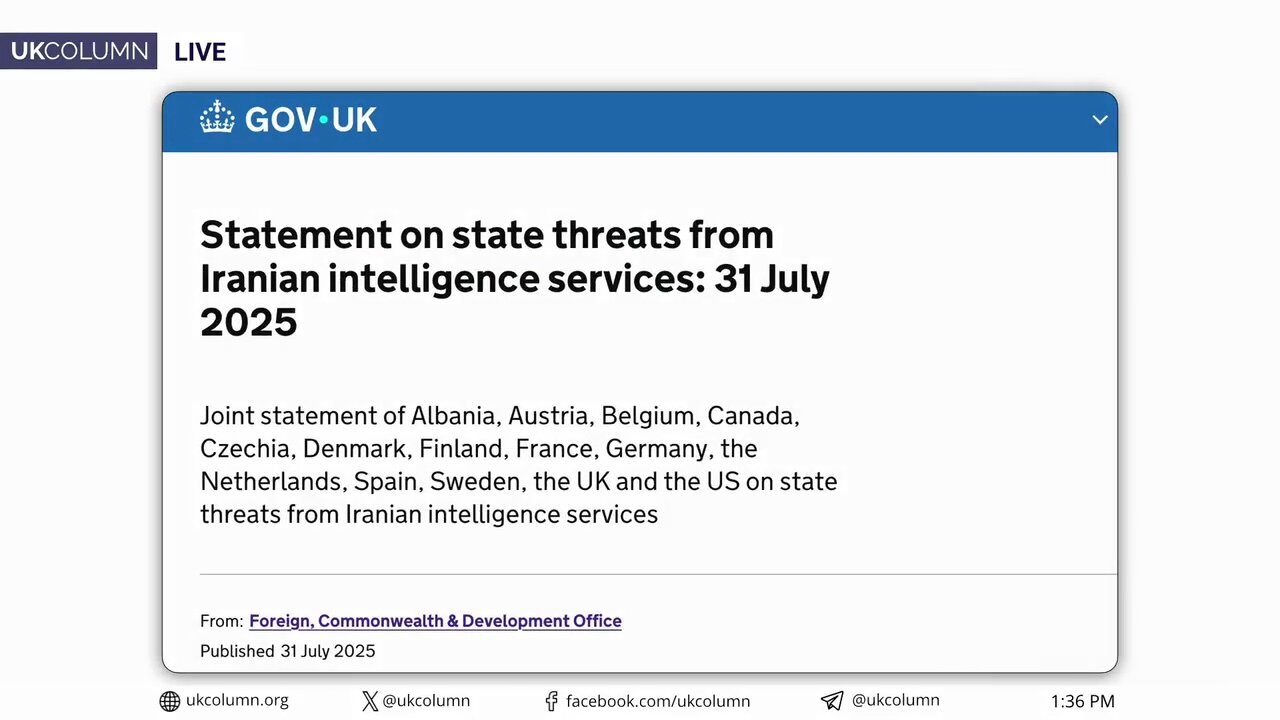 Another Day, Another Iranian Boogeyman | UK Column News