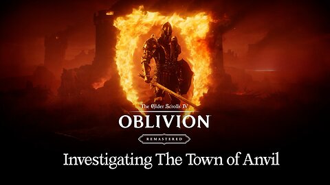 Oblivion Remastered – Journey to Anvil & Side Quests Exploration 🌍 | Streamlined Gameplay