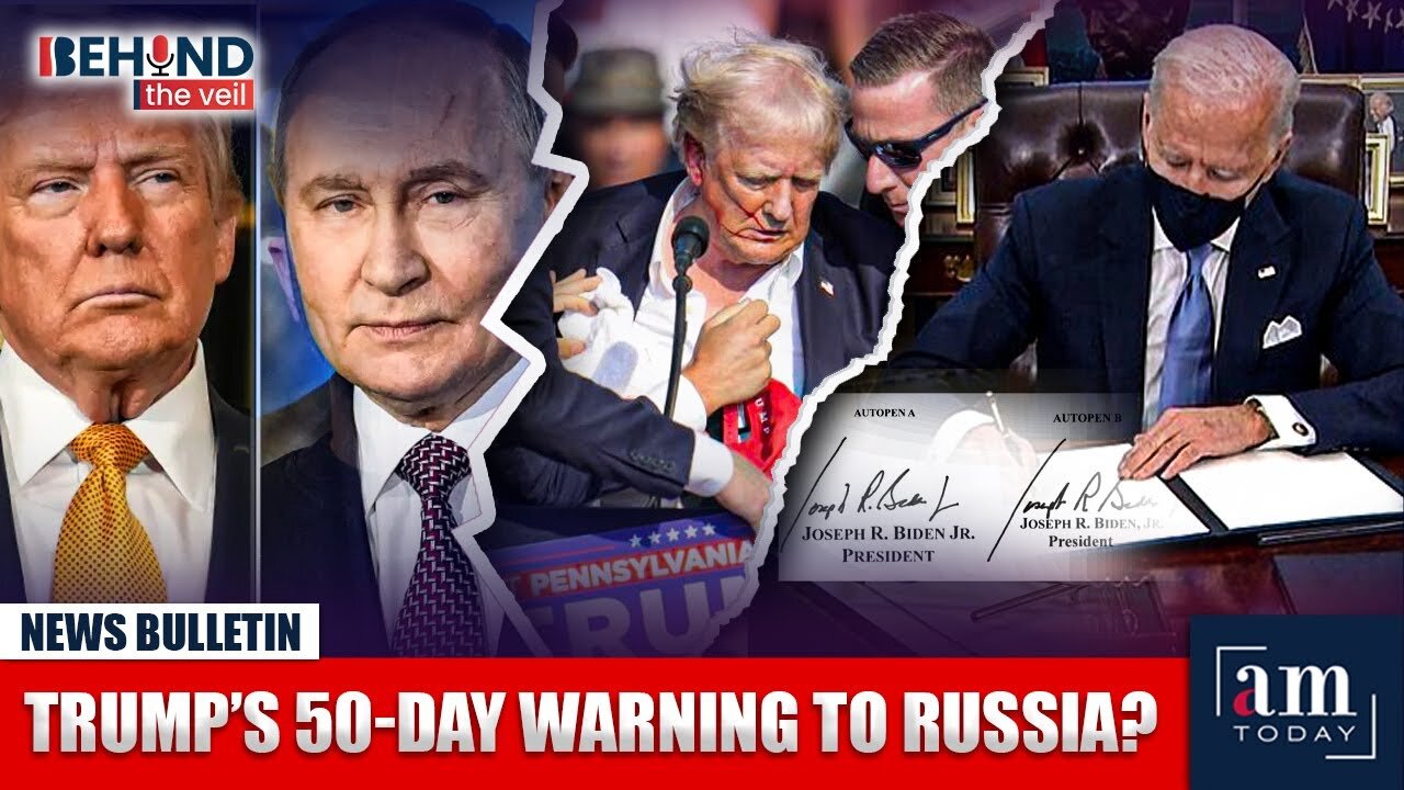 Trump’s 50-Day Countdown： Will Putin Choose War or Peace？