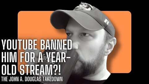 YouTube BANNED Him for a Year Old Stream?!