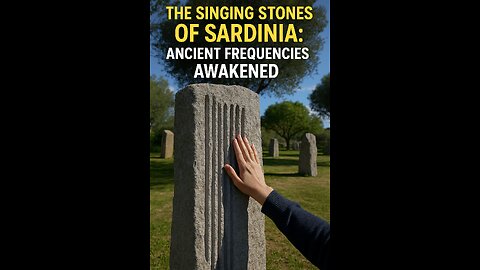 The Singing Stones of Sardinia: Ancient Frequencies