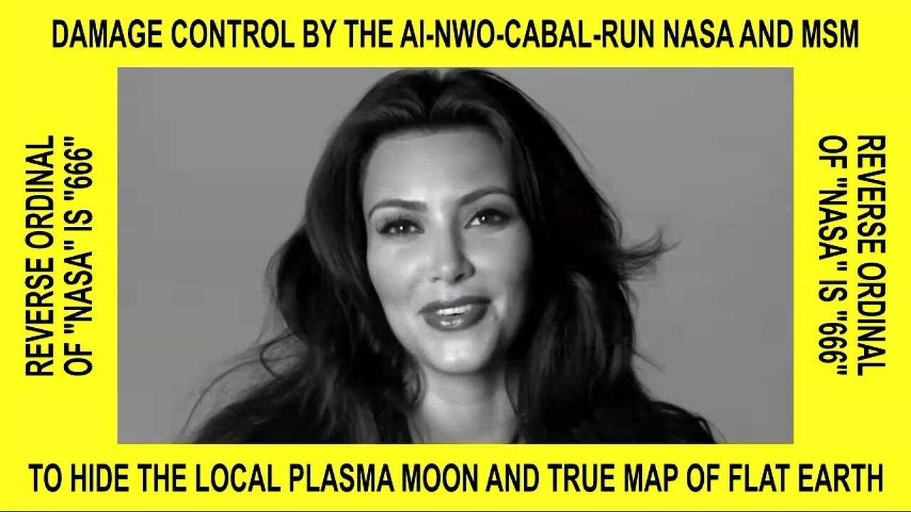 Kim Kardashian Insists the 1969 Moon Landing Was Fake! AI-NWO-Cabal-Run NASA & MSM Do Damage Control