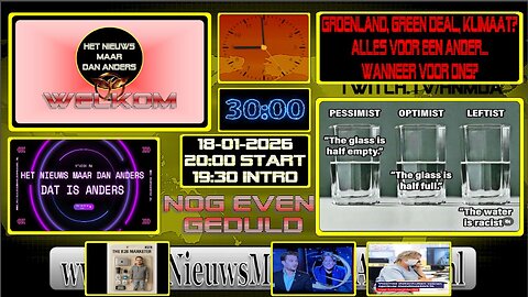 HNMDA live 18-01-2026 : Groenland, Green deal, klimaat? alles voor een ander... wanneer voor ons?