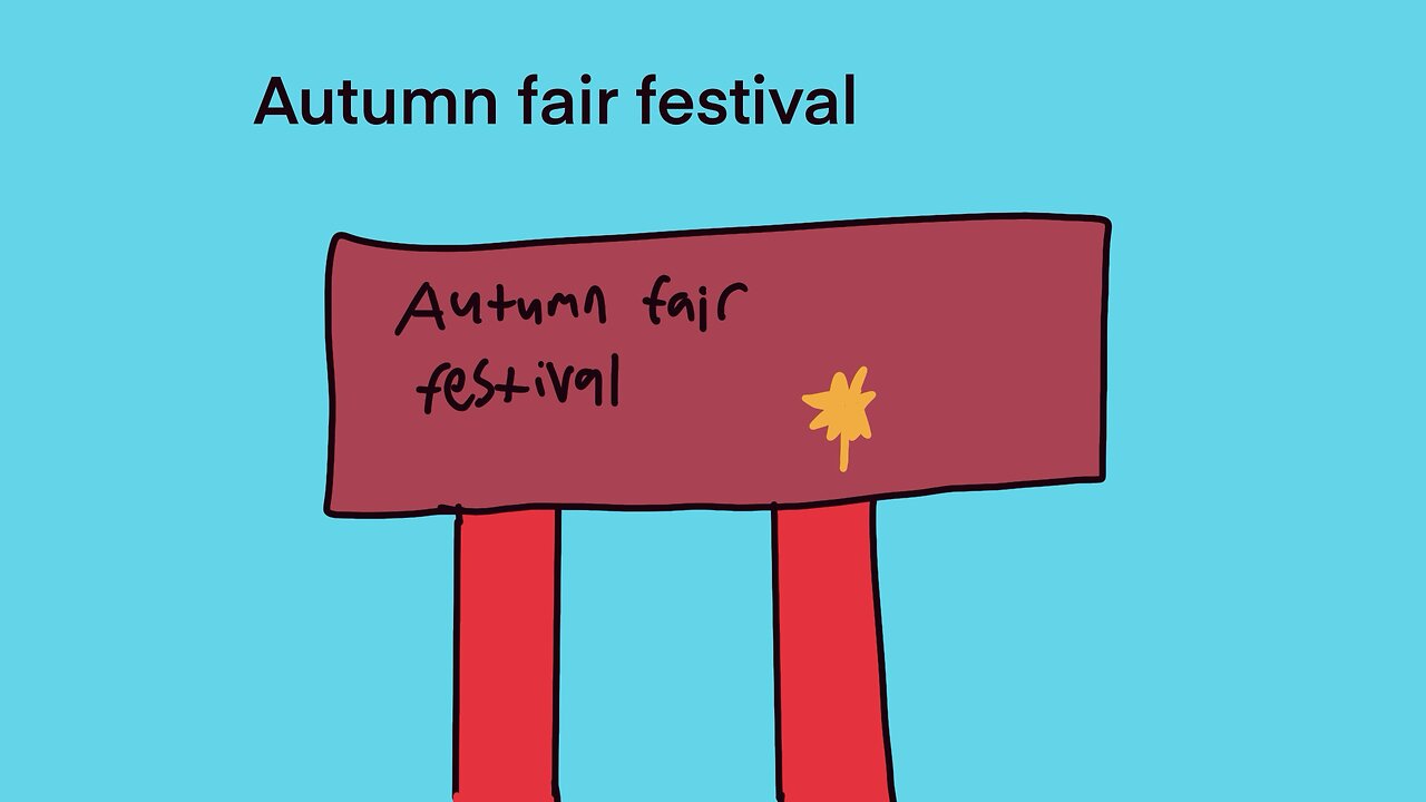 Autumn fair festival