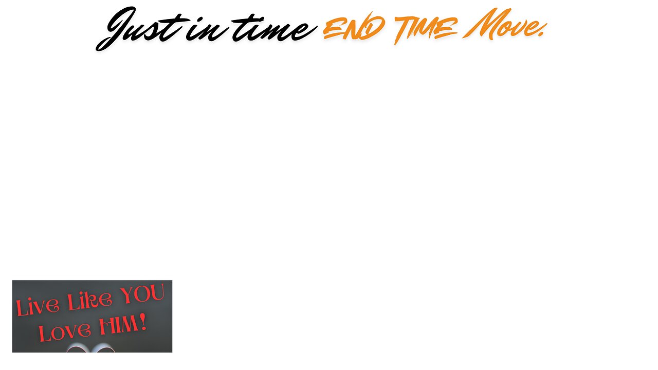 Just In Time End Time Move - Tim Beers