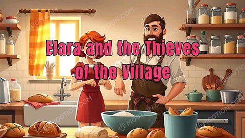 Elara and the Thieves of the Village.