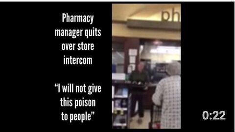 "Pharmacy Manager Resigns: Refuses to Administer 'Poison' to the Public"
