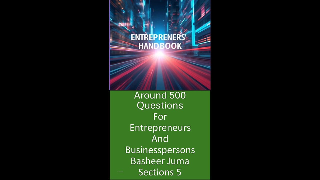 Entrepreneurs Quick Book 05 of 10
