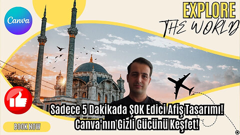 Sadece 5 Dakikada ŞOK Edici Afiş Tasarımı! Canva'nın Gizli Gücünü Keşfet!